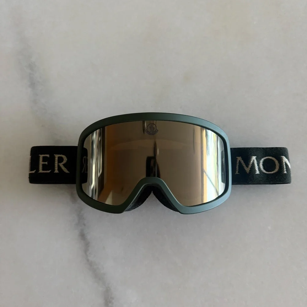 Moncler Mirrored Snow Goggles